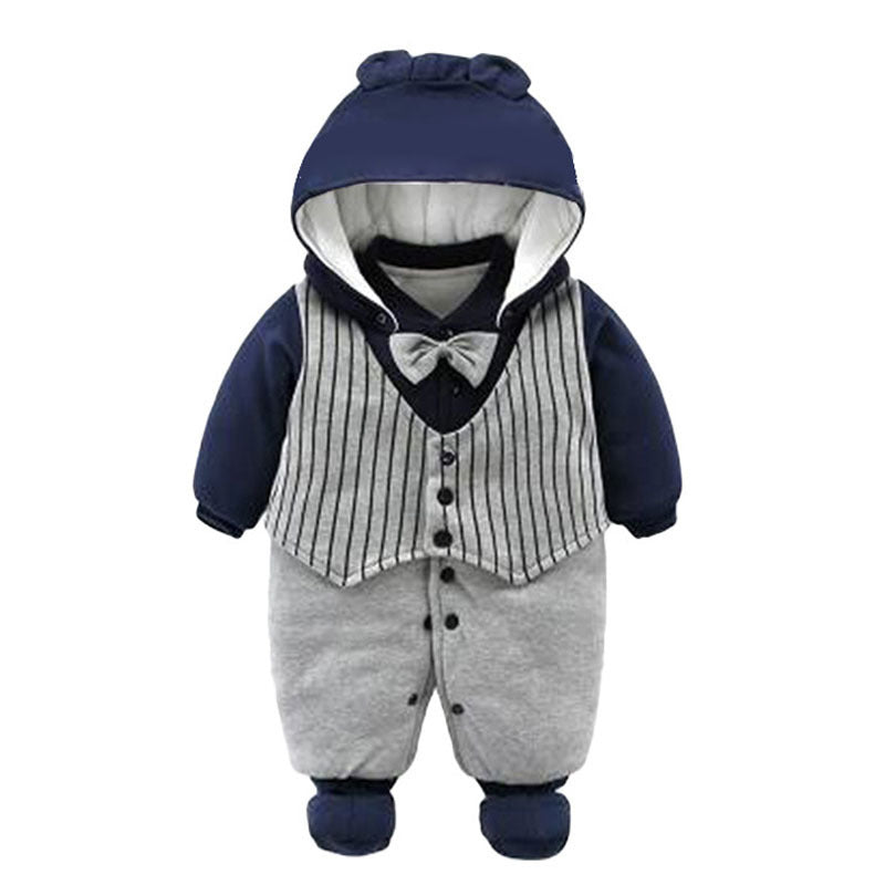 Winter warm baby onesie