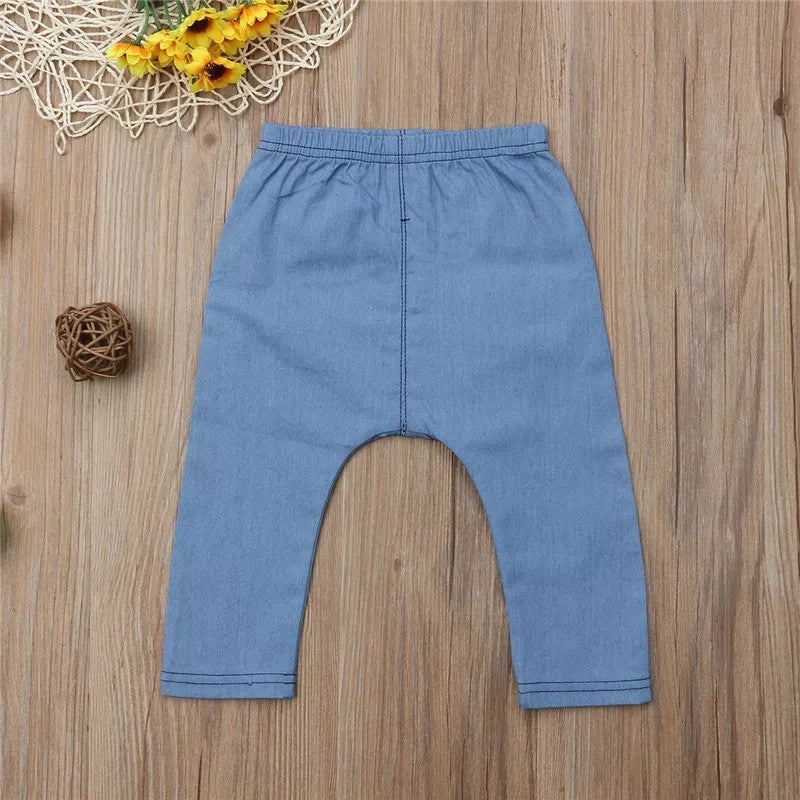 Baby Pants Fashion Baby Boy Girl Denim Pants