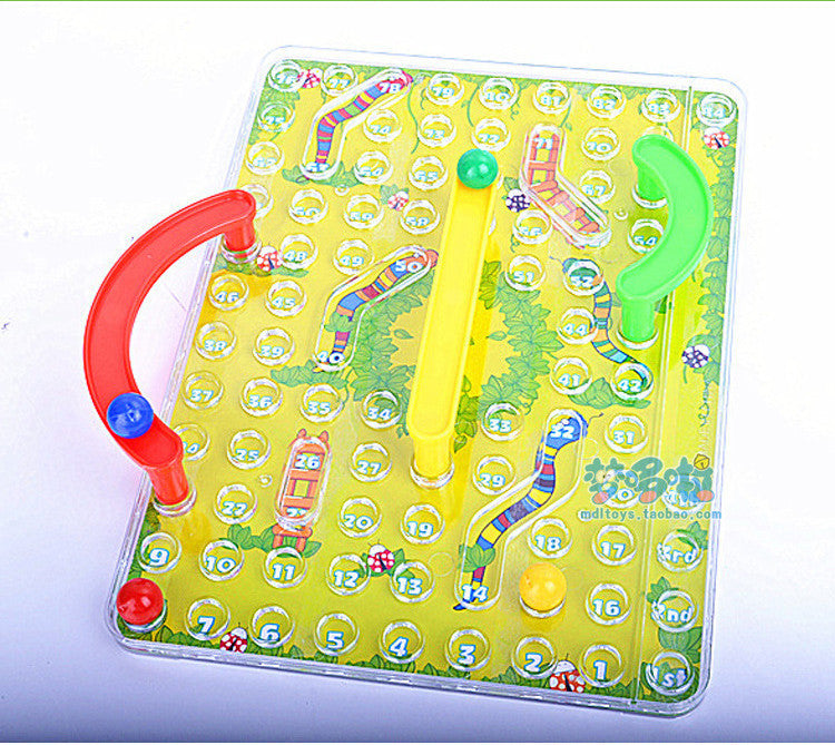 Fun Chess Parent-Child Games For Children Snake Chess Flying Chess Toys Parent-Child Interaction 3D Snakes And Ladders