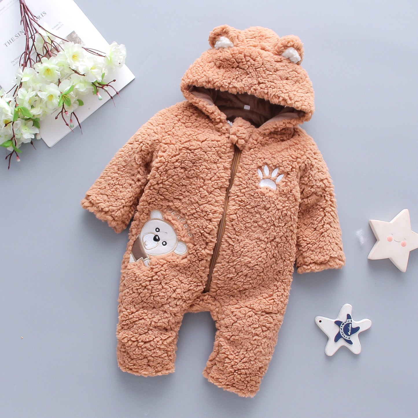 Winter Cotton Romper for Baby Boy & Girl