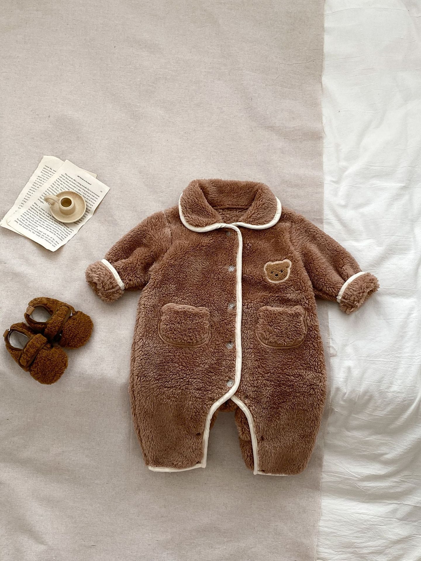 Children's Autumn And Winter Clothes Baby Jumpsuit