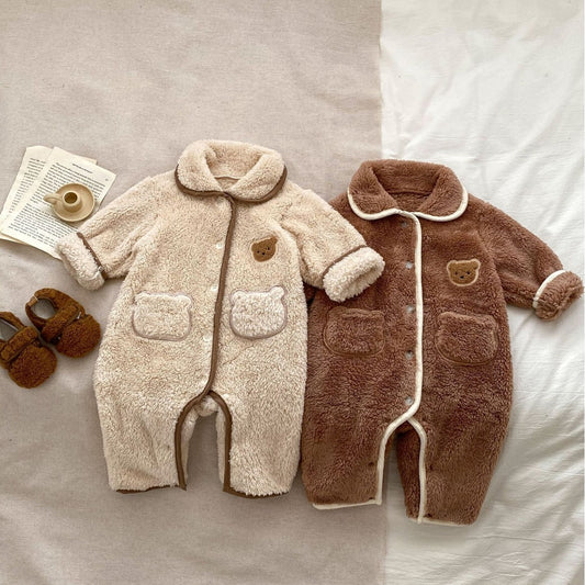 Children's Autumn And Winter Clothes Baby Jumpsuit