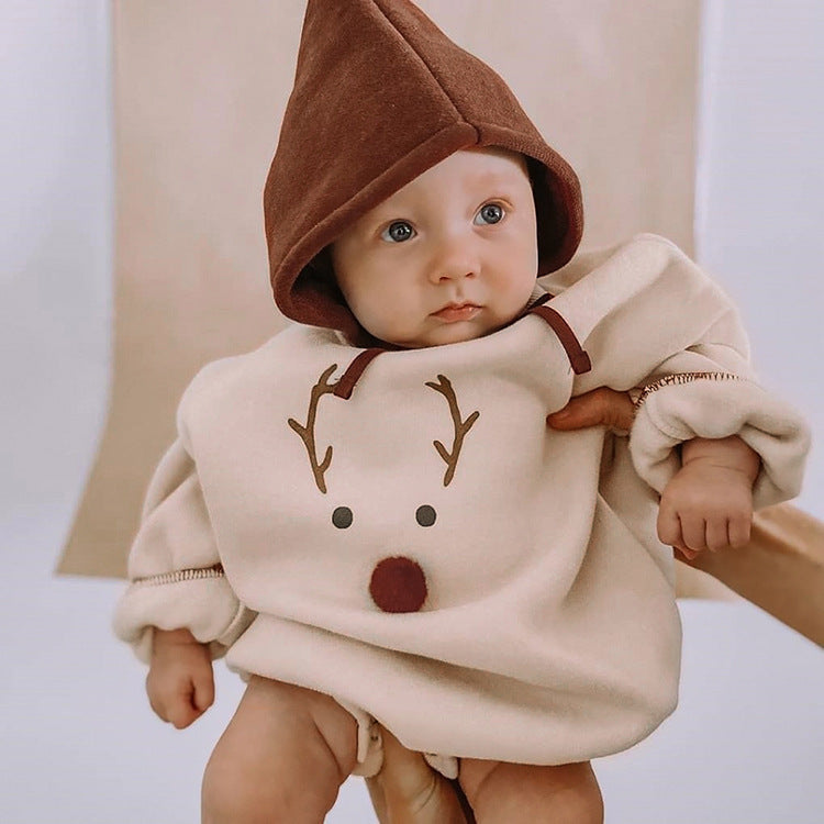 Christmas Clothes Romper Baby Clothes Autumn And Winter