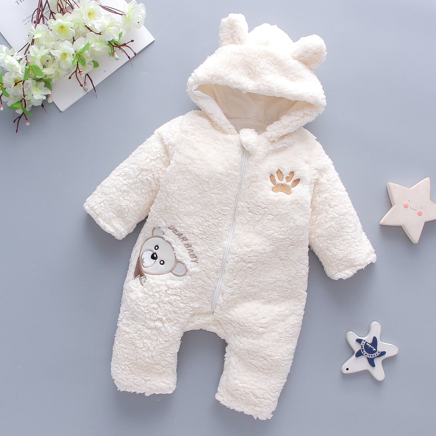 Winter Cotton Romper for Baby Boy & Girl