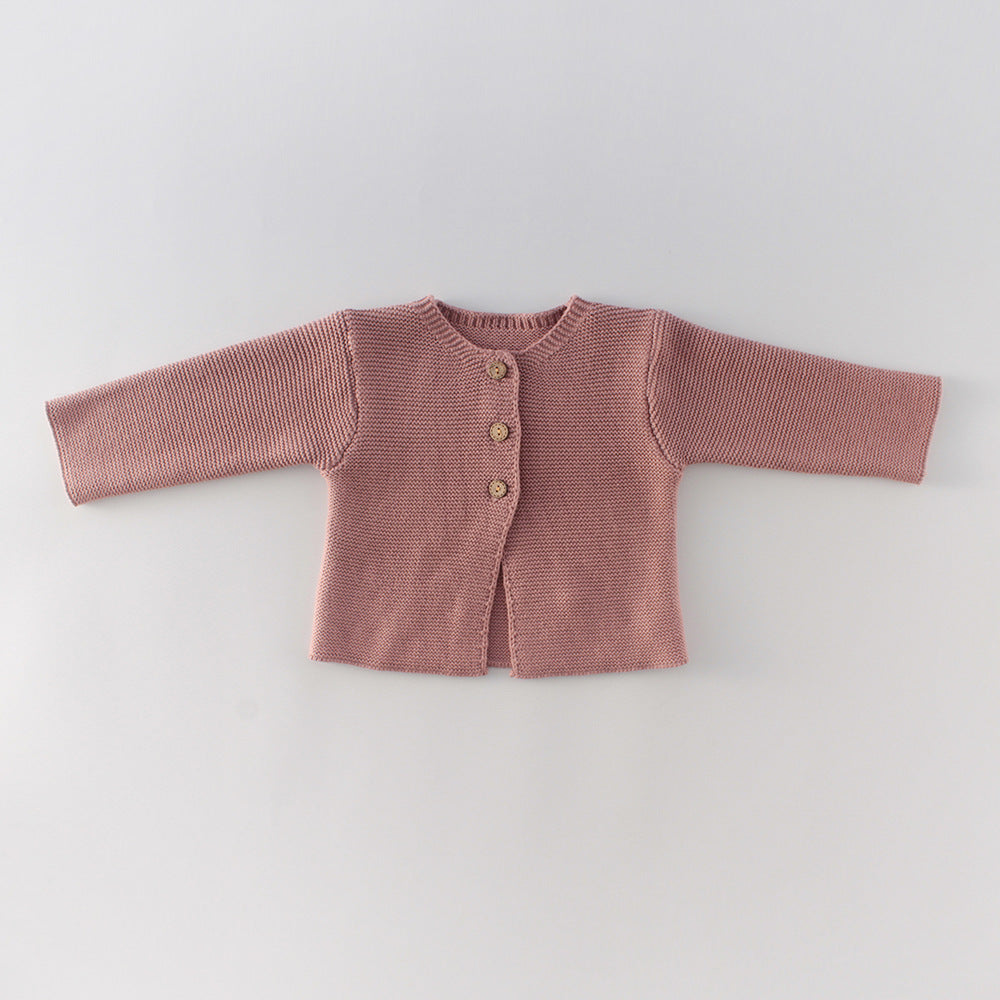 Infant Girls Baby Knitted Coat