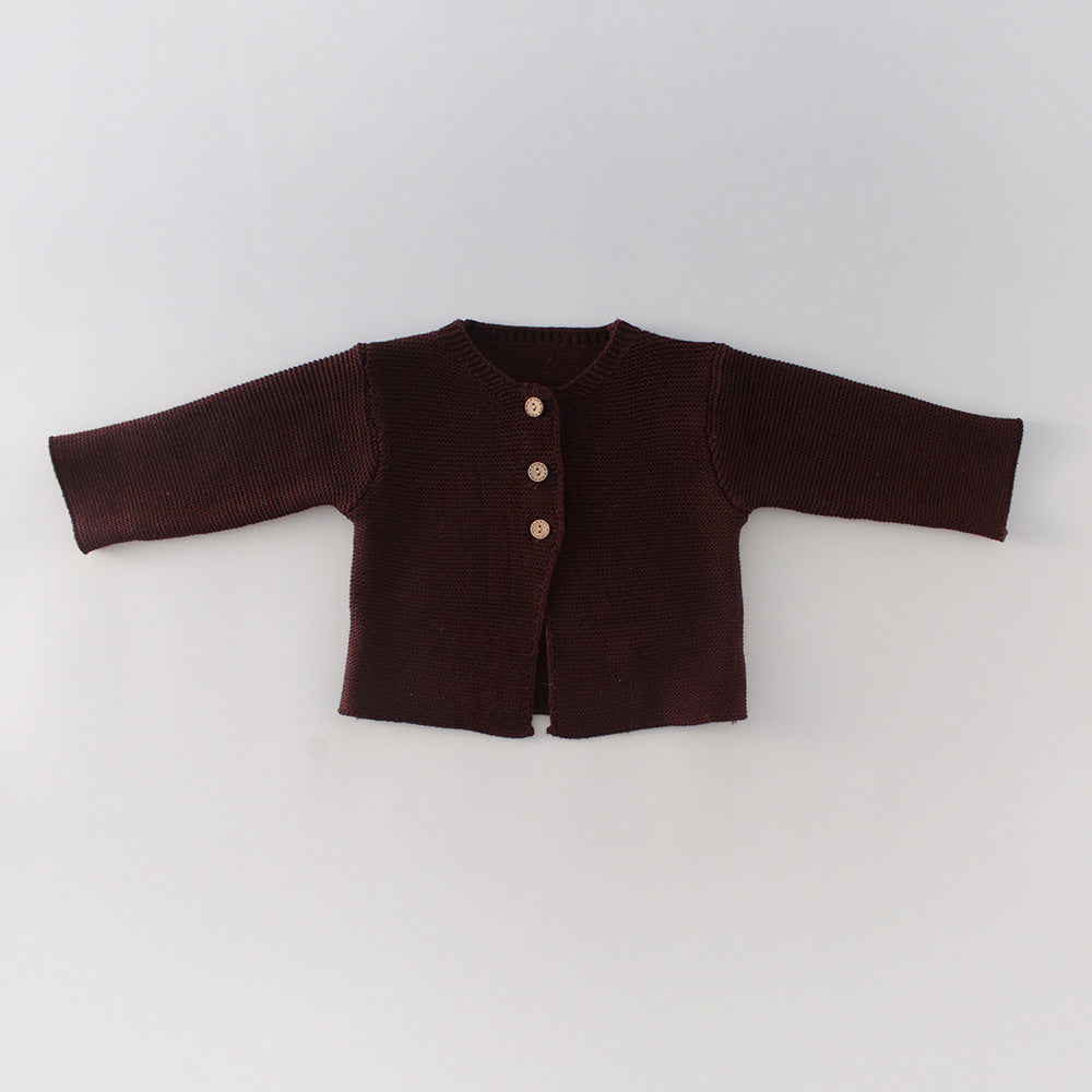 Infant Girls Baby Knitted Coat