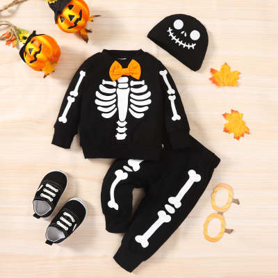 Halloween Fluorescent Children's Suit Hat Luminous Baby Boy