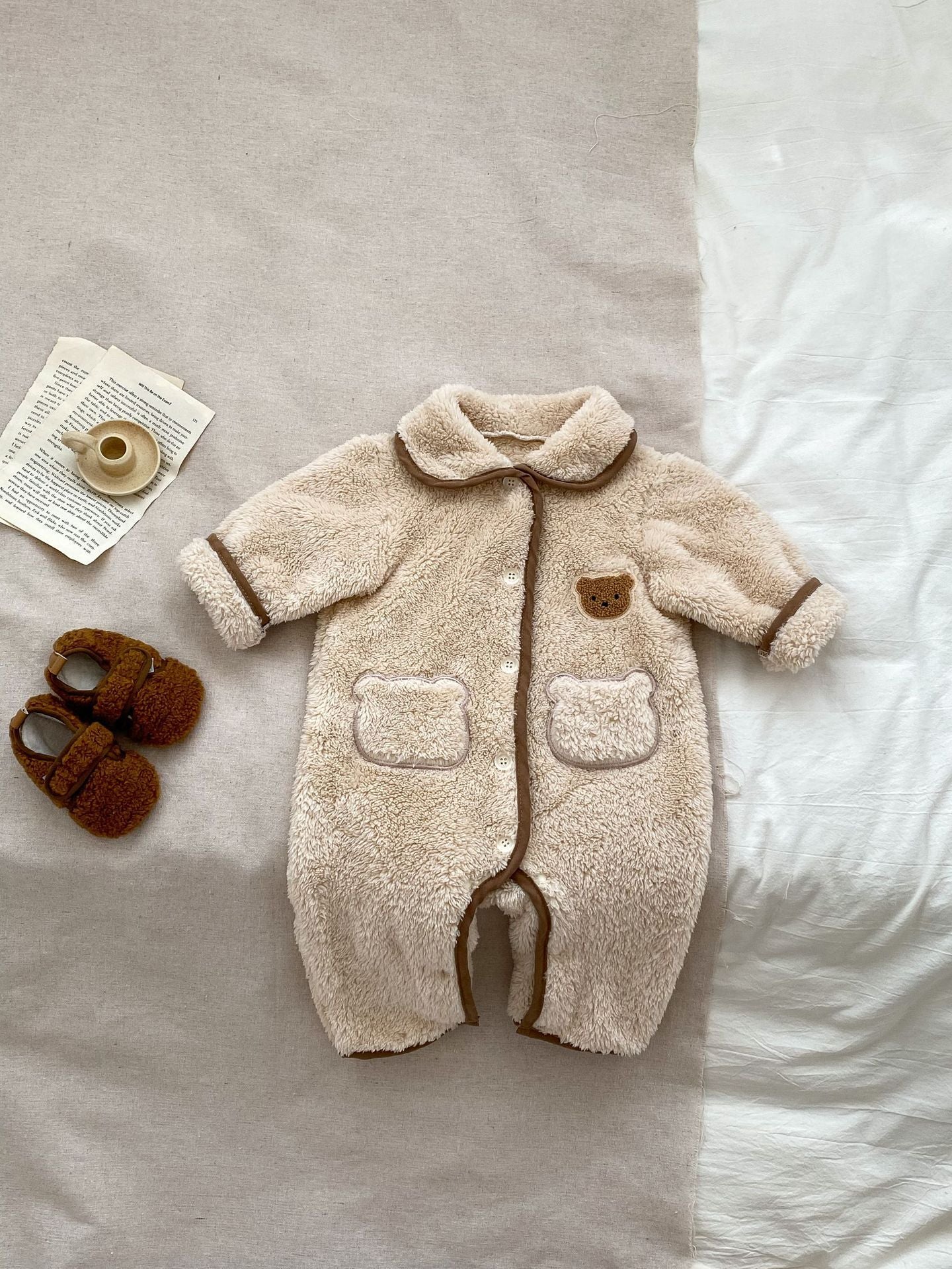 Children's Autumn And Winter Clothes Baby Jumpsuit